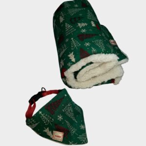Manta Navidad Green y Red - Imagen 3