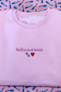 Sudadera: Huellitas - Imagen 2